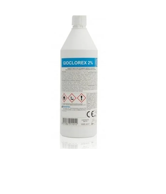 Gioclorex 2% 1 lt - Soluzione alcolica disinfettante pronta all’uso a base di Clorexidina