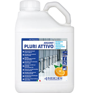Argonit pluri attivo profumazione arancio  5 lt - Detergente  Sgrassante per pavimenti HACCP