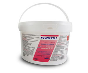 Acido Peracetico Sterilizzante e Disinfettante Peroxill 1kg