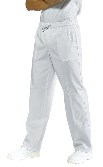 Pantalone con elastico Bianco mis. L
