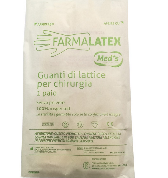 Guanti chirurgici sterili Farmalatex in lattice