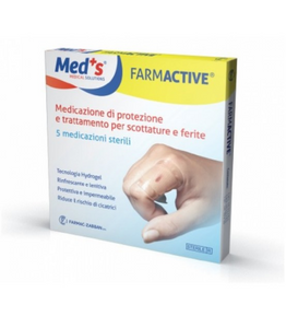 Farmactive Medicazione per scottature e ferite  5 pz