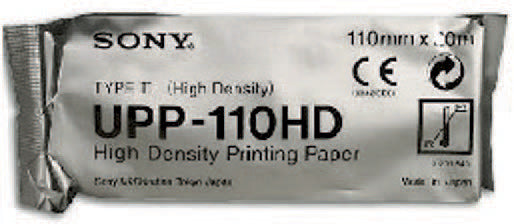 Carta ecografia Sony Upp-100 HG confezione da 5 rotoli