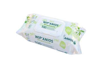 Wip' Anios Premium - 100 salviette detergenti disinfettanti per