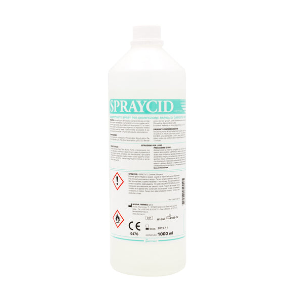 Spraycid 1 lt - Soluzione Alcolica disinfettante pronto all'uso Dispositivo Medico